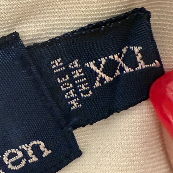 Polo Ralph Lauren Bonnard Mens XXL Button Up Bonnard Silk Blend Off White/Beige - Picture 3 of 6